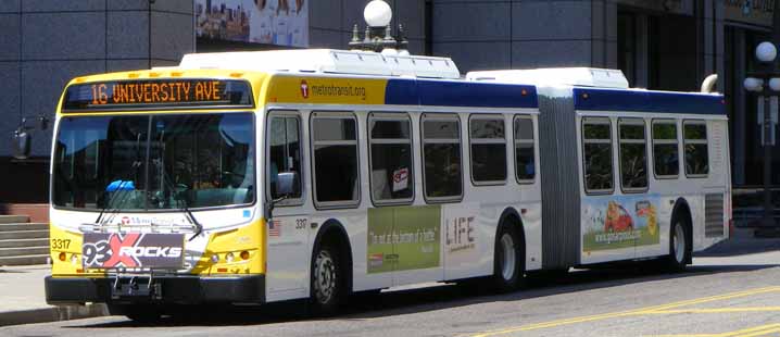 Metro Transit New Flyer D60LFR 3317